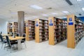 Shenzhen, China: library interior landscape