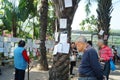 Shenzhen, China: marriage corner Royalty Free Stock Photo