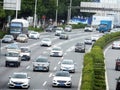 Shenzhen, China: 107 national highway traffic landscape, vehicle driving