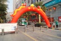 Shenzhen, China: New Year street