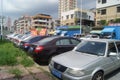 Shenzhen, China: outdoor parking lot