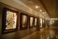 Shenzhen, China: painting and calligraphy exhibition Royalty Free Stock Photo