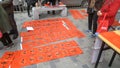 Shenzhen, China: retired senior cadres write free Spring Festival couplets for residents in a residential community