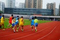 Shenzhen, China: a selection of elite track and field athletes in primary and secondary schools
