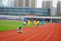 Shenzhen, China: a selection of elite track and field athletes in primary and secondary schools