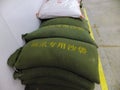 Shenzhen, China: special flood control sandbag