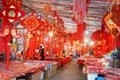 Shenzhen, China: Spring Festival couplets sold