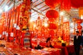 Shenzhen, China: Spring Festival couplets sold