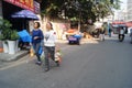 Shenzhen, China: Street alley scenery