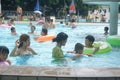 Shenzhen, China: swimming in the swimming pool