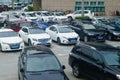 Shenzhen, China: taxi parking landscape