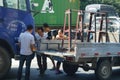 Shenzhen, China: traffic accident caused traffic jams