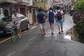 Shenzhen, China: the traffic of the village in the city