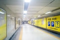 Shenzhen, China: underground passage Royalty Free Stock Photo