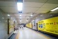 Shenzhen, China: underground passage Royalty Free Stock Photo
