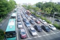 Shenzhen, China: the urban road traffic