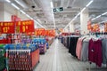 Shenzhen, China: WAL-MART supermarket interior landscape