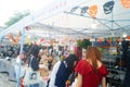 Shenzhen, China: window of the world eurostyle street holds a fair, selling masks popular with young women