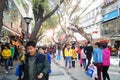 Shenzhen, China: Xixiang commercial pedestrian street landscape