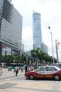 Shenzhen city center Royalty Free Stock Photo