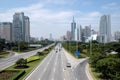 Shenzhen city - main avenue Royalty Free Stock Photo