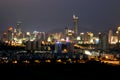 Shenzhen city - night scenery Royalty Free Stock Photo