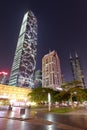 Shenzhen city night sight Royalty Free Stock Photo