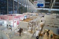 Shenzhen Convention and Exhibition Center, the workers in the construction and design of