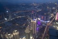 Shenzhen has seen from merdian view centre night