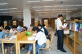 Shenzhen library, readers in reading Royalty Free Stock Photo