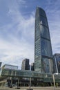 The skyscrapers of commercial district in Shenzhen, China.