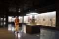 Shenzhen Museum: Chinese Han Dynasty relics exhibition Royalty Free Stock Photo