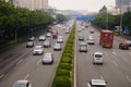 Shenzhen 107 National Highway Baoan section traffic landscape