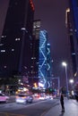 Shenzhen-night-view Royalty Free Stock Photo