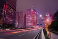 Shenzhen night view Royalty Free Stock Photo