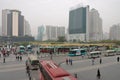 Shenzhen railway station square