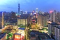 Shenzhen skyline at twilight