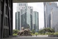 Shenzhen Stock Exchange and modern buildings in China