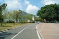 Shenzhen University campus environment, in China