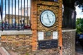 Shepherd gate clock at Royal Greenwich Observatory.