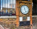 Shepherd gate clock at Royal Greenwich Observatory.