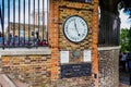 Shepherd gate clock at Royal Greenwich Observatory.