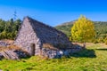 Shepherd`s houses in Bosnia