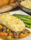 Shepherd's pie Royalty Free Stock Photo