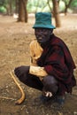 Shepherd Turkana (Kenya) Royalty Free Stock Photo