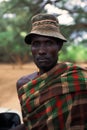 Shepherd Turkana (Kenya) Royalty Free Stock Photo