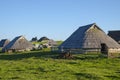 Shepherds huts on Velika Planina Royalty Free Stock Photo