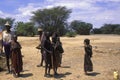 Shepherds Turkana (Kenya) Royalty Free Stock Photo