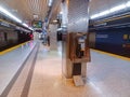 Sheppard - Younge Subway Station interior view in Toronto Royalty Free Stock Photo