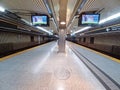 Sheppard - Younge Subway Station interior view in Toronto Royalty Free Stock Photo